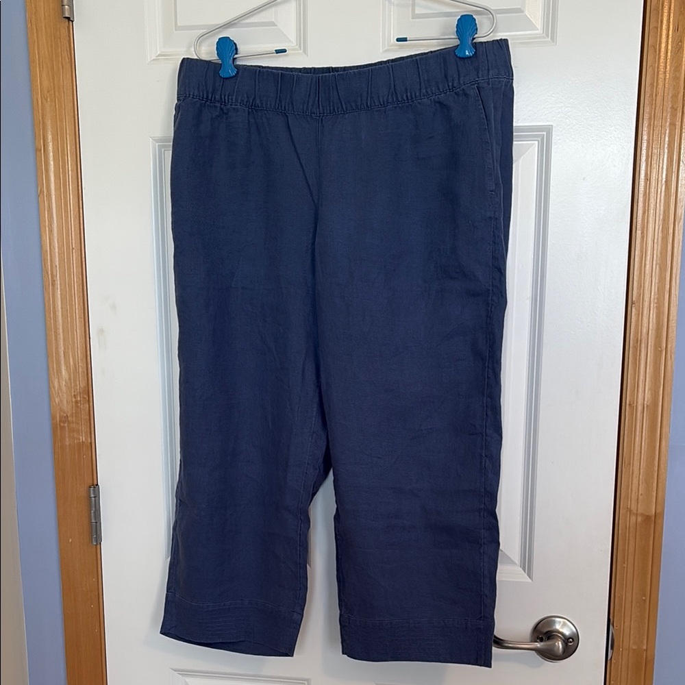 J. Jill Classic Blue Capris